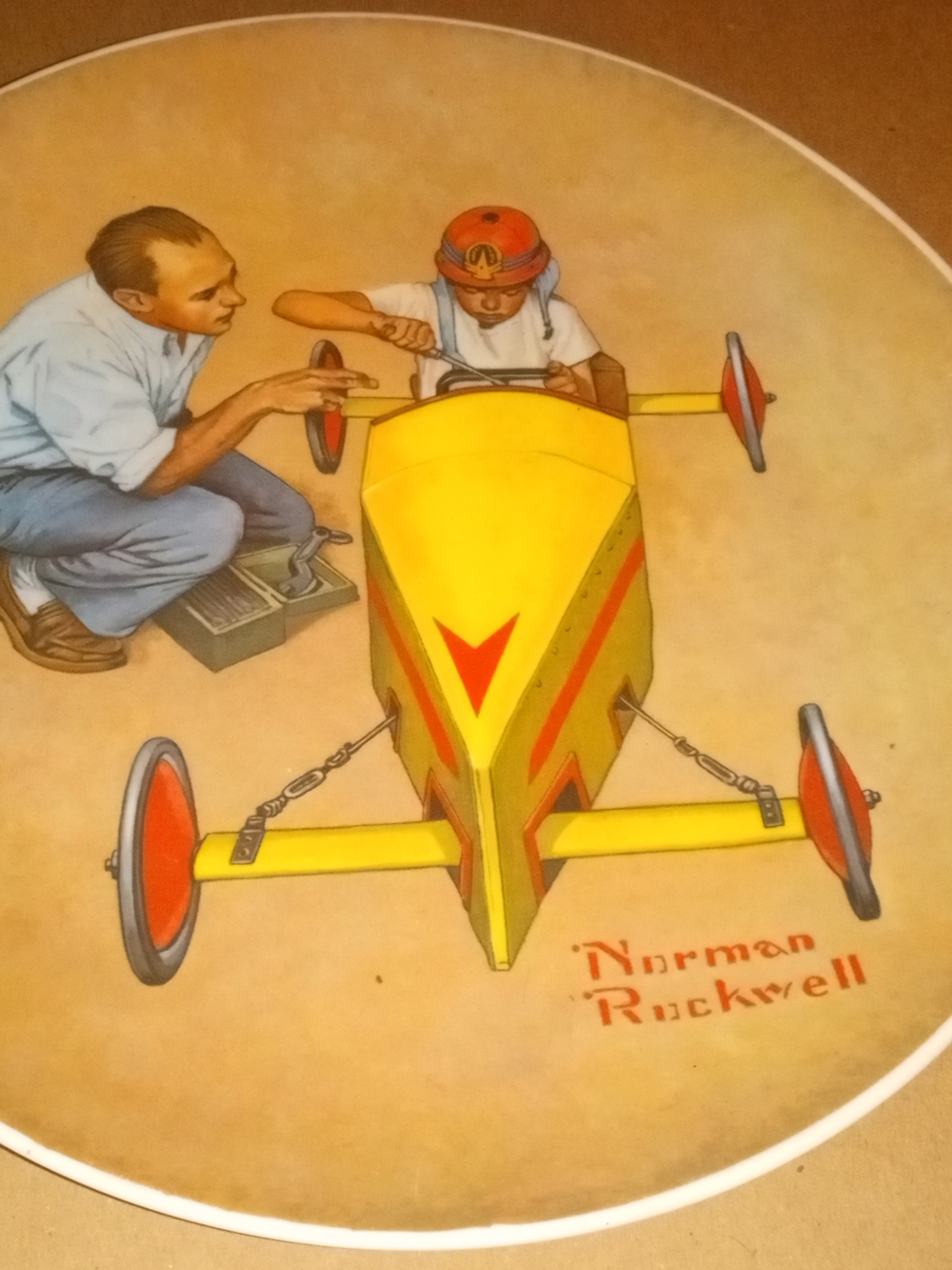 norman rockwell collectors plate